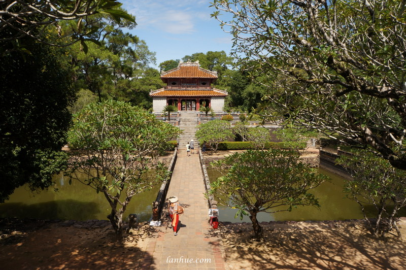 Minh Lâu at Emperor Minh Mạng's tomb