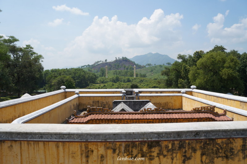 Emperor Gia Long and his queen's tombs