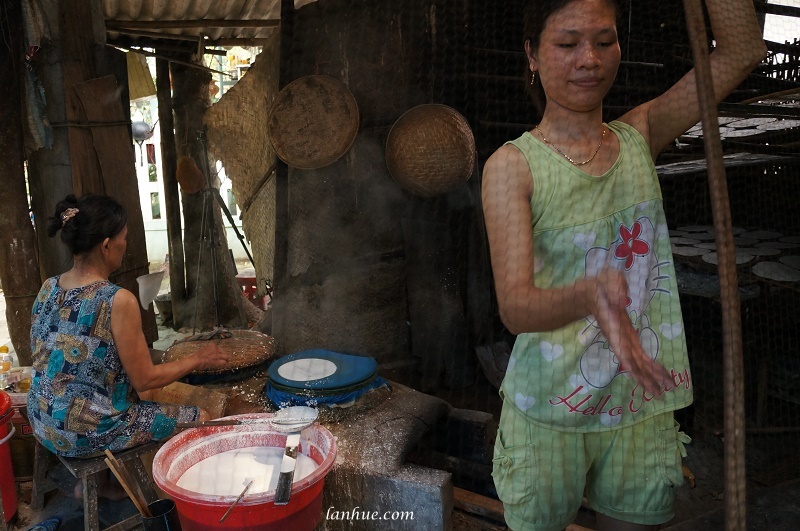 making rice paper