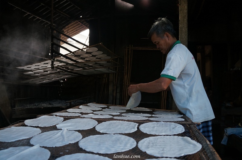 making rice paper