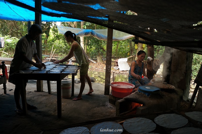 making rice paper