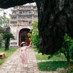 tour guide in Hue Imperial city, hue, vietnam